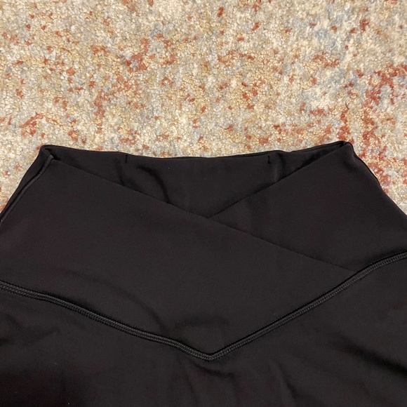 Aerie Crossover Waist Black Tennis Skort/Skirt Size Small - Picture 3 of 8